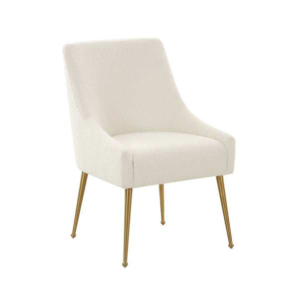 Beatrix Cream Performance Boucle Side Chair Model: TOV-D68722