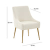 Beatrix Cream Performance Boucle Side Chair Model: TOV-D68722