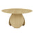 Emil Natural Oak Round Dining Table Model: TOV-D68762