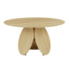 Emil Natural Oak Round Dining Table Model: TOV-D68762
