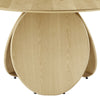 Emil Natural Oak Round Dining Table Model: TOV-D68762