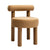 Carmel Cognac Velvet Dining Chair Model: TOV-D68803