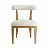 Palla Cream Performance Boucle Dining Chair Model: TOV-D68817