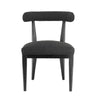 Palla Black Performance Boucle Dining Chair Model: TOV-D68818