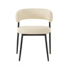 Maxine Cream Performance Vegan Leather Dining Chair Model: TOV-D68993