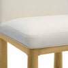 Tiara Cream Velvet Oak Dining Chair Model: TOV-D69037