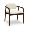 Betsy Cream Boucle Dining Chair Model: TOV-D69047