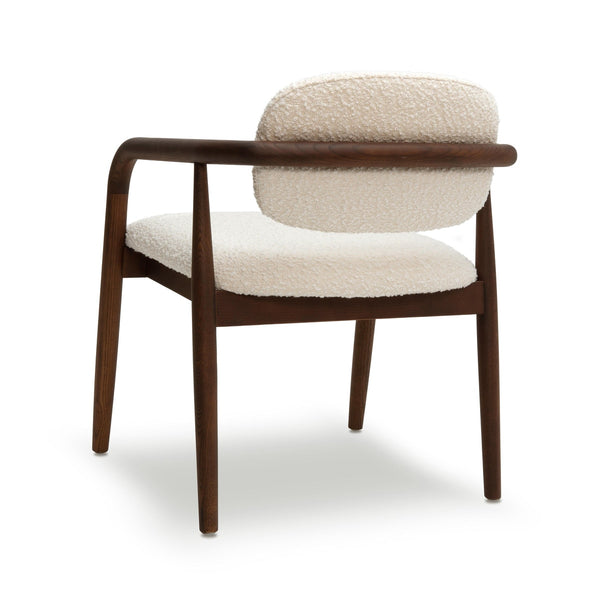 Betsy Cream Boucle Dining Chair Model: TOV-D69047