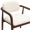 Betsy Cream Boucle Dining Chair Model: TOV-D69047