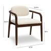 Betsy Cream Boucle Dining Chair Model: TOV-D69047