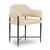 Sezanne Taupe Textured Performance Boucle Dining Chair Model: TOV-D69059