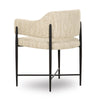 Sezanne Taupe Textured Performance Boucle Dining Chair Model: TOV-D69059