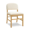 Calla Cream Performance Velvet Dining Chair Model: TOV-D69102