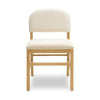 Calla Cream Performance Velvet Dining Chair Model: TOV-D69102