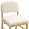 Calla Cream Performance Velvet Dining Chair Model: TOV-D69102