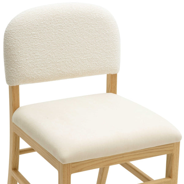 Calla Cream Performance Velvet Dining Chair Model: TOV-D69102