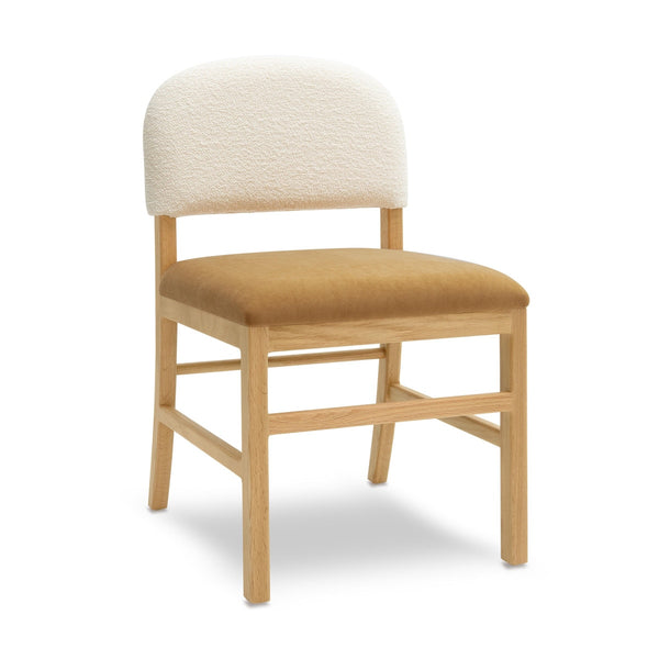 Calla Cognac Performance Velvet Dining Chair Model: TOV-D69103