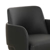 Leo Black Performance Vegan Leather Dining Chair Model: TOV-D69151