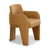 Leo Tan Performance Vegan Leather Dining Chair Model: TOV-D69152