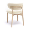 Zinea Cream Performance Textured Velvet Dining Chair Model: TOV-D69160