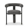 Synn Black Performance Boucle Dining Chair Model: TOV-D69258