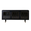 Gatsby Black Acacia Wood 66" Buffet Model: TOV-D7069