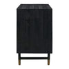 Gatsby Black Acacia Wood 66" Buffet Model: TOV-D7069