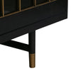 Gatsby Black Acacia Wood 66" Buffet Model: TOV-D7069