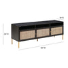 Sierra Noir Media Console Model: TOV-E44155