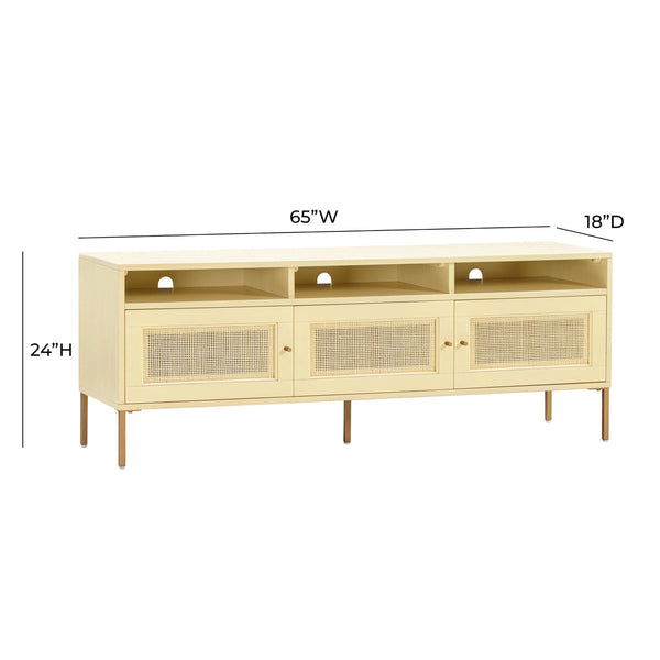 Sierra Buttermilk Media Console Model: TOV-E44156
