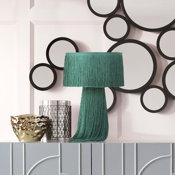 Atolla Emerald Tassel Table Lamp Model: TOV-G18286