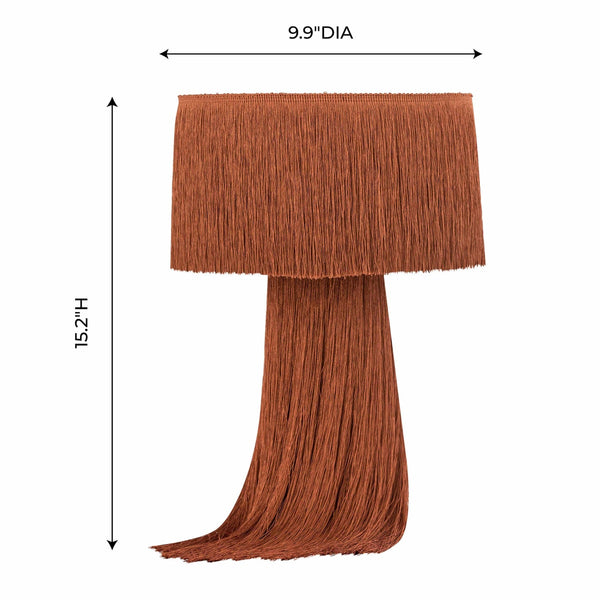 Atolla Brick Tassel Table Lamp Model: TOV-G18287