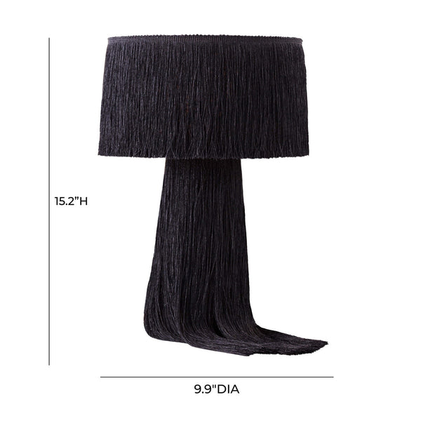 Atolla Black Tassel Table Lamp Model: TOV-G18372
