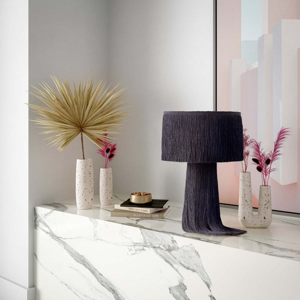 Atolla Black Tassel Table Lamp Model: TOV-G18372