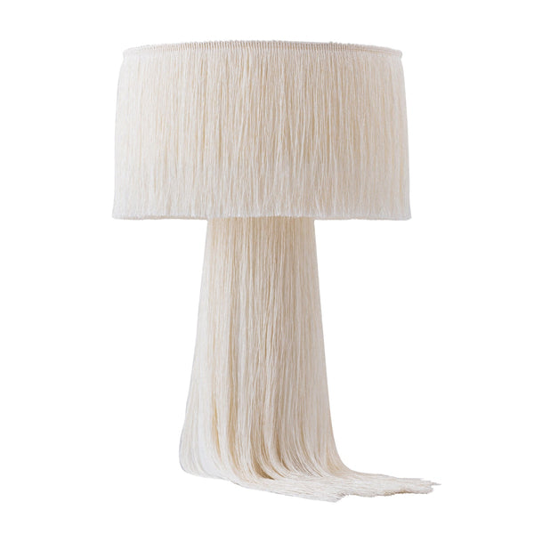 Atolla Cream Tassel Table Lamp Model: TOV-G18374