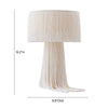 Atolla Cream Tassel Table Lamp Model: TOV-G18374