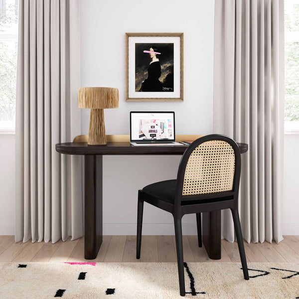 Shelby Raffia Natural Table Lamp Model: TOV-G18380