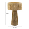 Shelby Raffia Natural Table Lamp Model: TOV-G18380