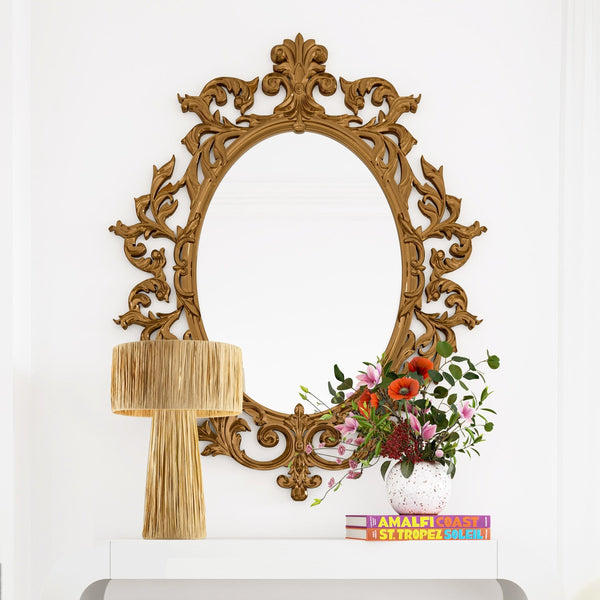 Shelby Raffia Natural Table Lamp Model: TOV-G18380