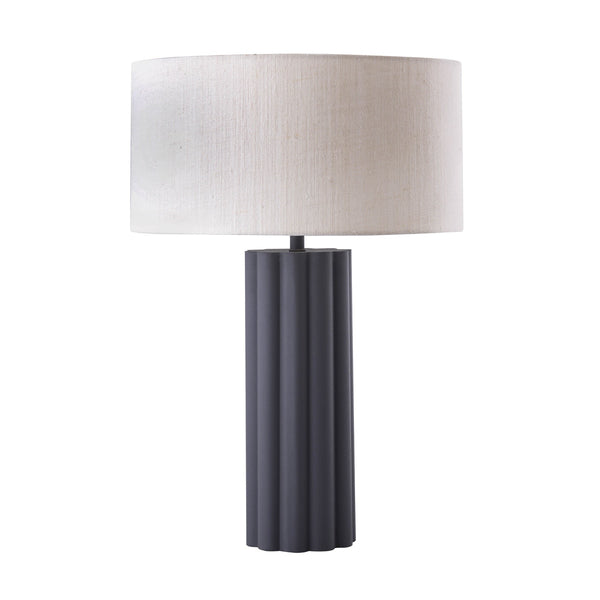Latur Grey Table Lamp Model: TOV-G18384
