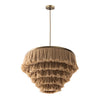 Sarai Natural Fringe Pendant Model: TOV-G18386