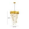 Butterfly Gold Chandelier Model: TOV-G18412