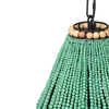 Palani Green Wooden Bead Chandelier Model: TOV-G18451