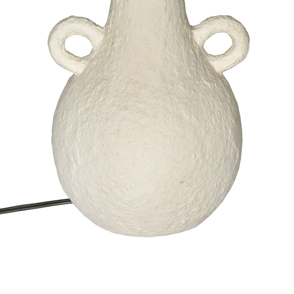 Lalit Natural & White Ceramic Table Lamp Model: TOV-G18460