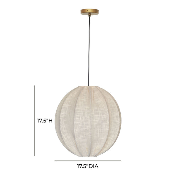 Elliana Off-White Pendant Lamp Model: TOV-G18466
