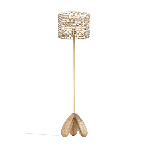 Alondra Wooden Floor Lamp Model: TOV-G18482