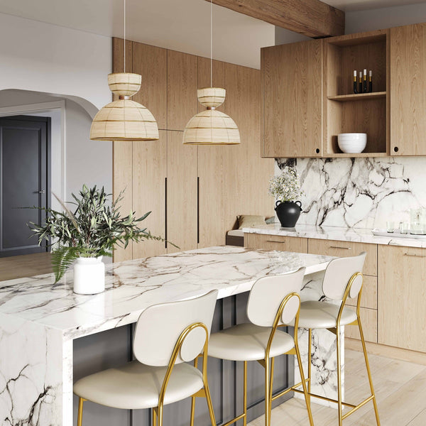 Lydia Rattan Pendant Lamp Model: TOV-G18485