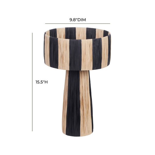 Shelby Raffia Two-Tone Table Lamp Model: TOV-G18549