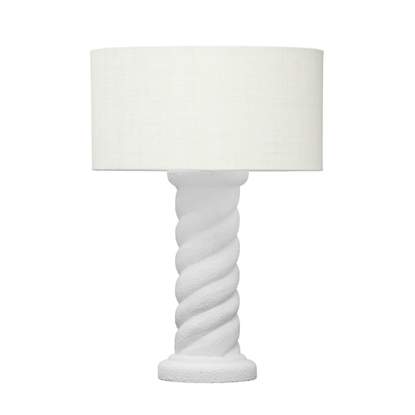 Rapunzel White and Cream Table Lamp Model: TOV-G18556