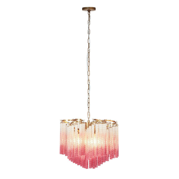 Ananya Ombre Glass Chandelier Model: TOV-G18561